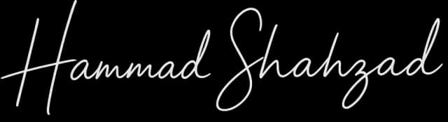 Hammad Shahzad signature