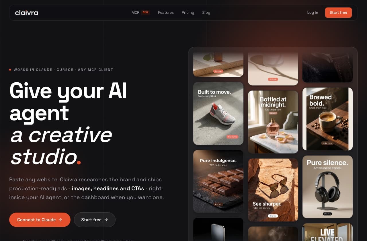 Claivra — built with vibe coding