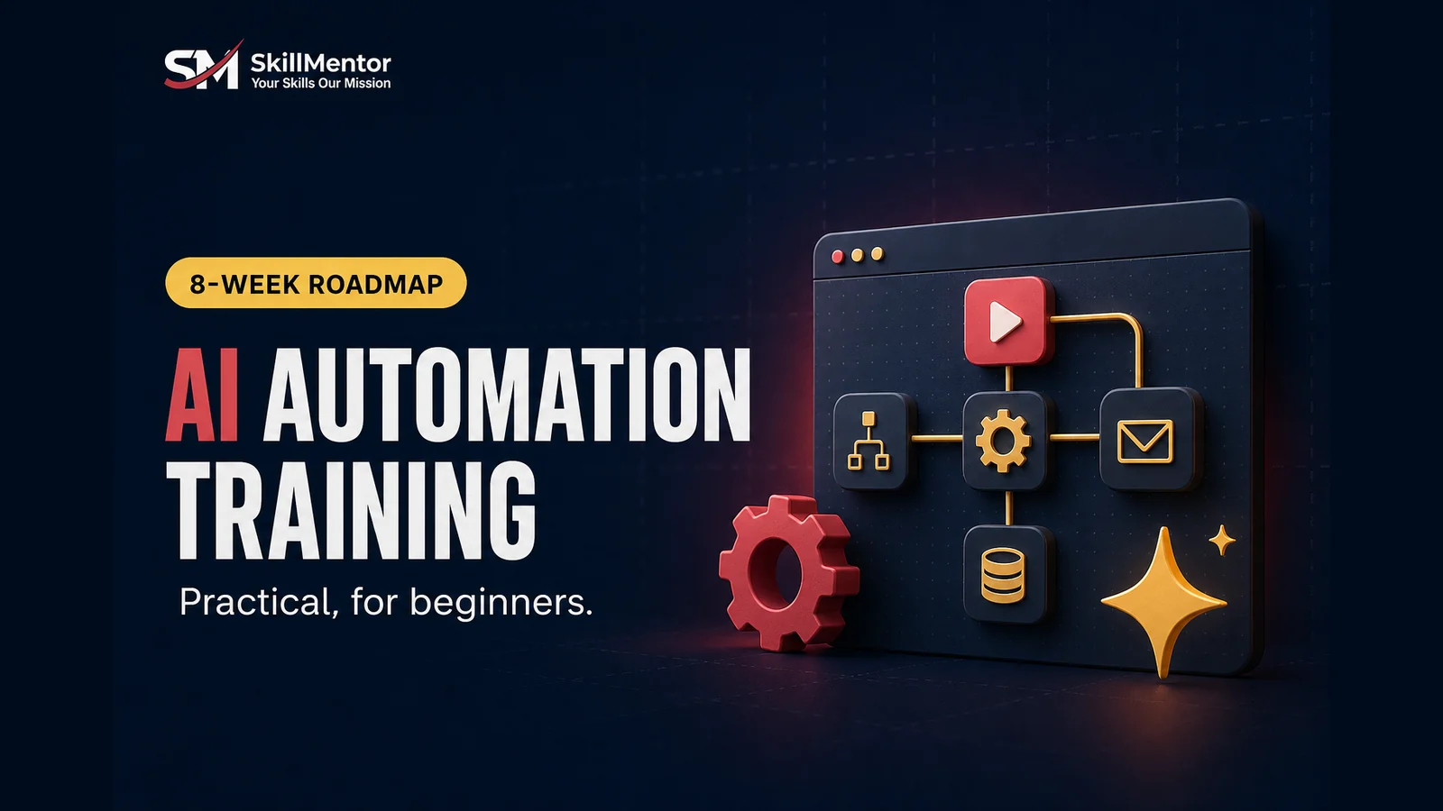 AI Automation Training for Beginners: The 8-Week Practical Roadmap